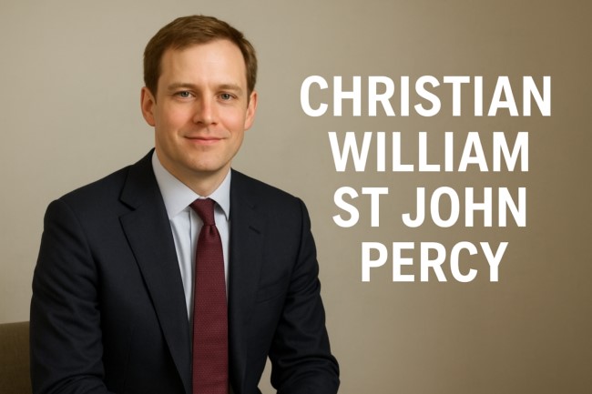 christian william st john percy