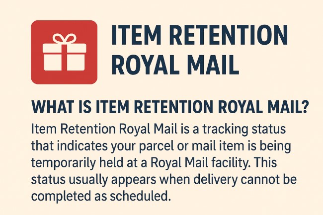 item retention royal mail