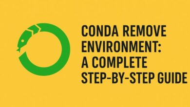 conda remove environment