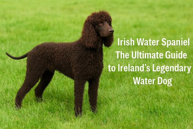 irish water spaniel