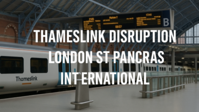 Thameslink disruption at London