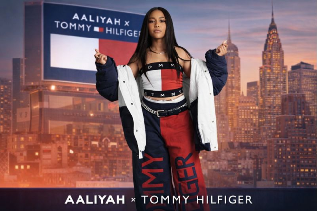 aaliyah tommy hilfiger