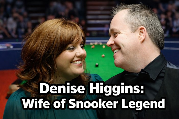 Denise Higgins Snooker