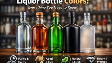 Liquor Bottle Colors