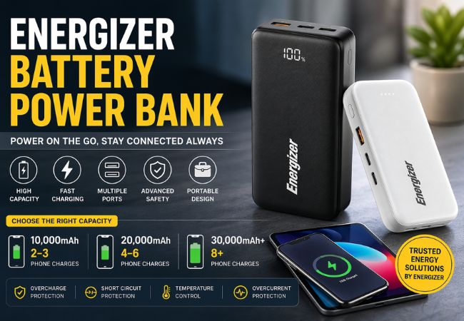energizer battery power bank