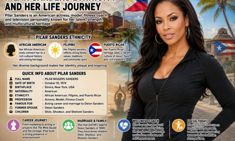 Pilar Sanders ethnicity